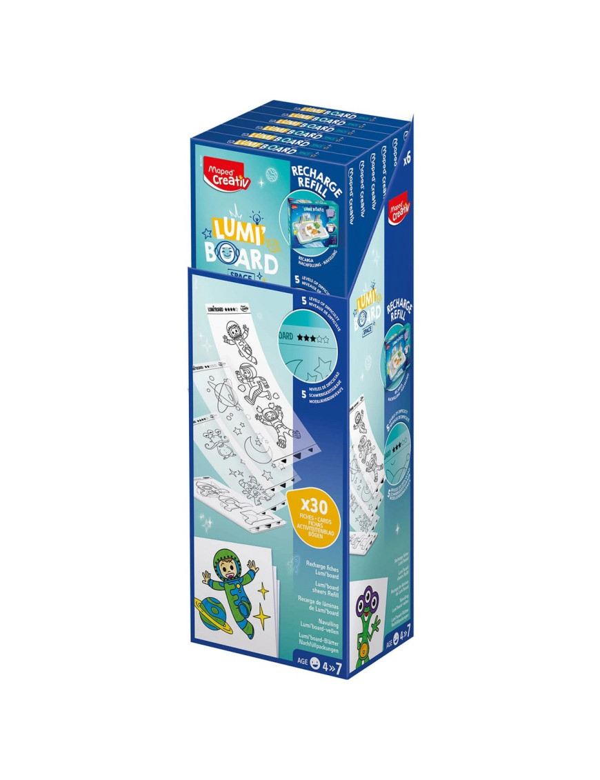 Creativ tablica Lumi Board zestaw uzupełniający kosmos Creativ tablica Lumi Board zestaw uzupełniający kosmos