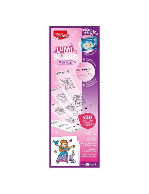 Creativ tablica Lumi Board zestaw uzupełniający wróżki