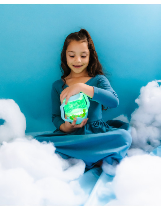Glo Pals, Słoik sensoryczny do napełniania wodą, kolor błękitny, Frosty Fun