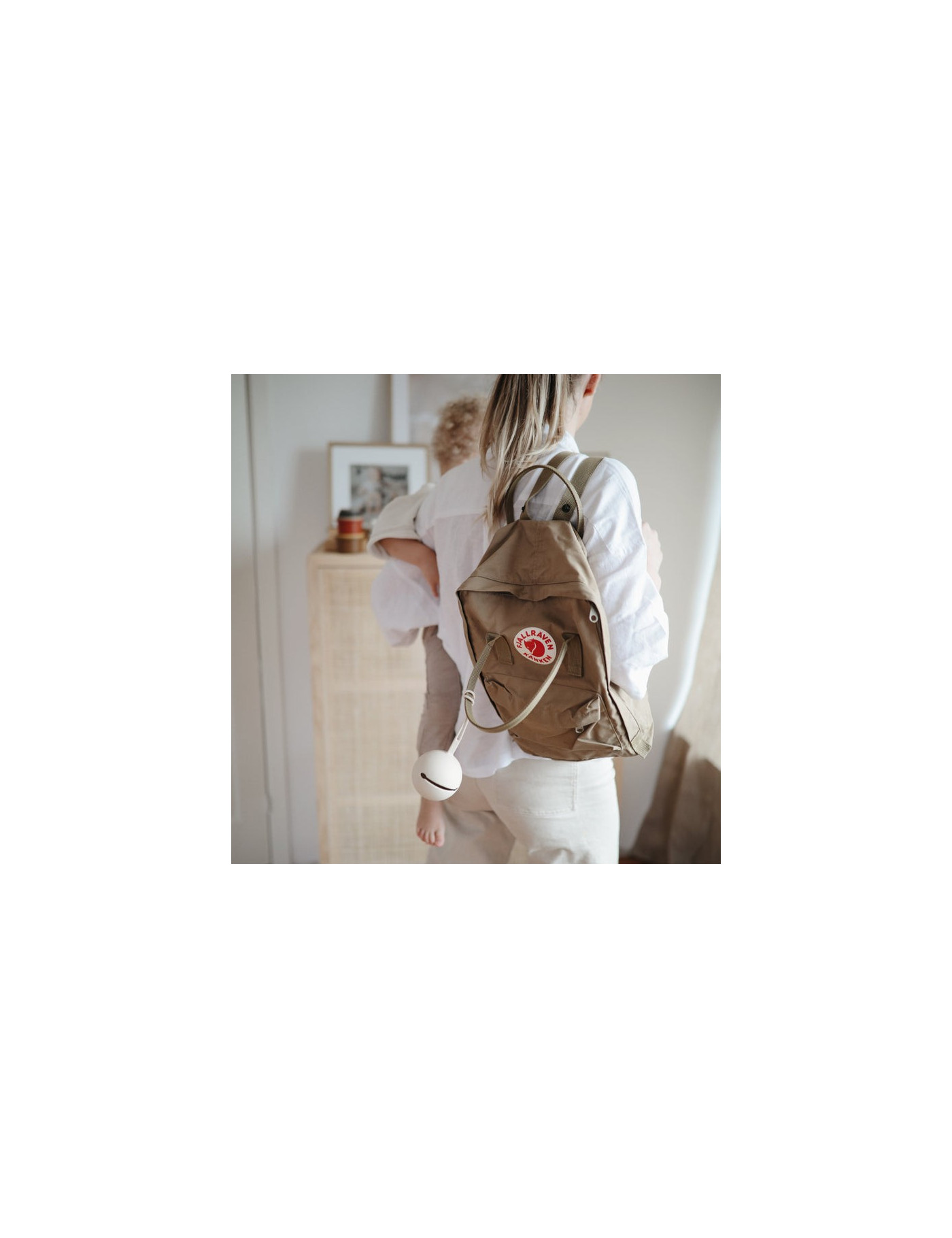 Mushie Etui na Smoczek Pale Taupe (Natural)