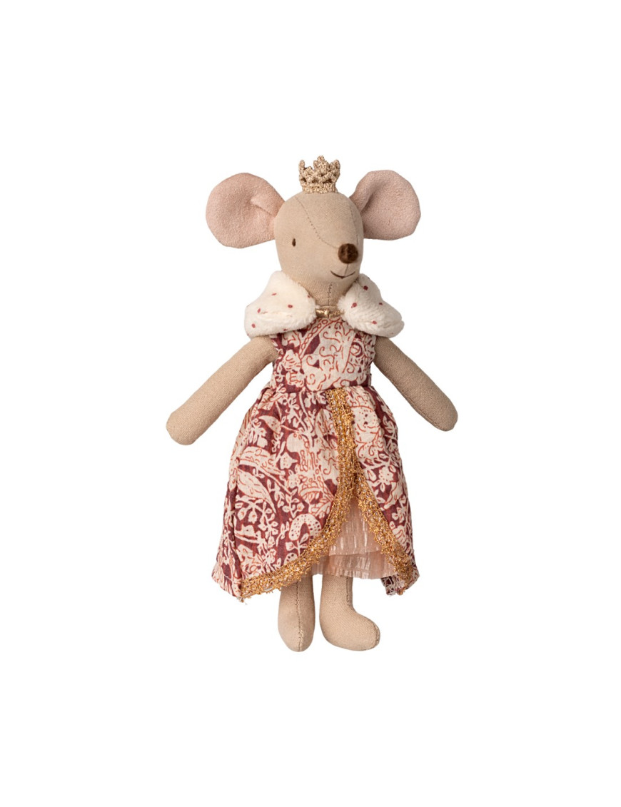 Queen Mouse – Mum – królowa Maileg w eleganckiej sukni