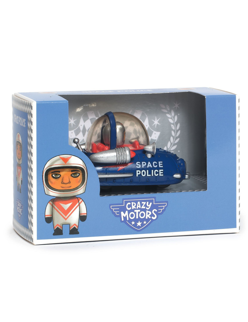 Autko CRAZY MOTORS - SPACE POLICE Djeco