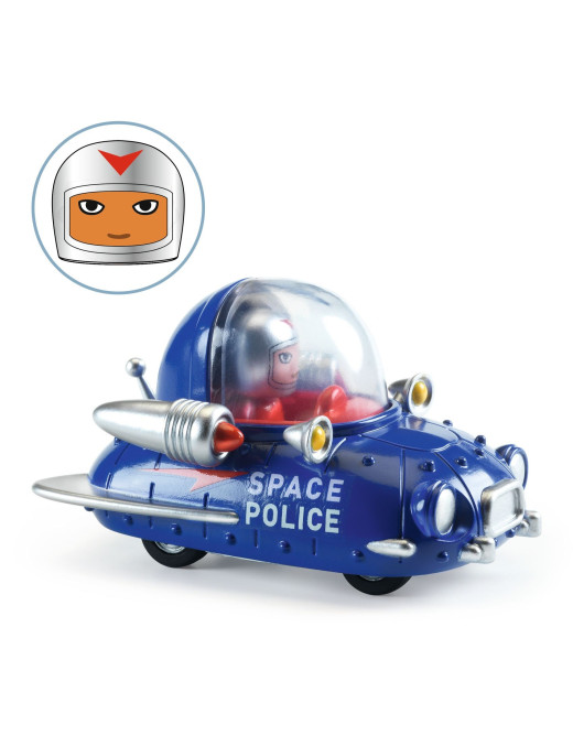 Autko CRAZY MOTORS - SPACE POLICE Djeco