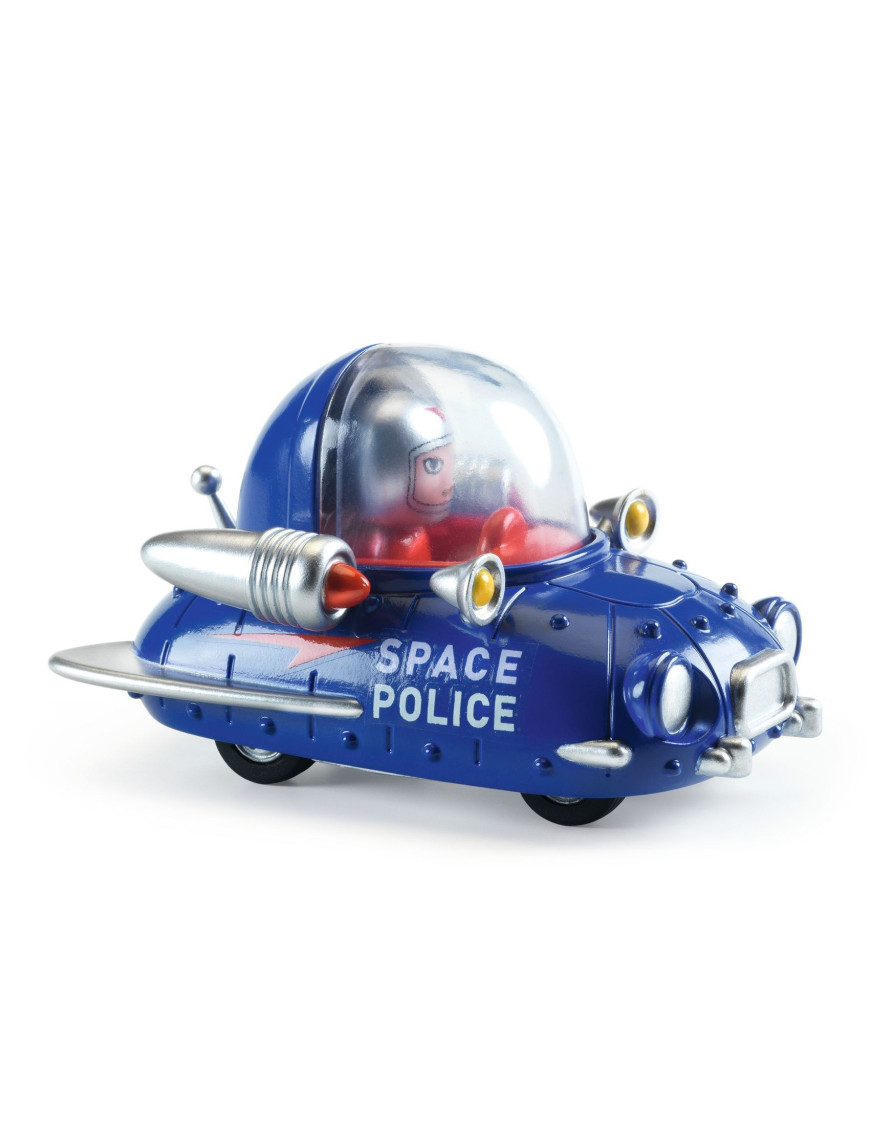 Autko CRAZY MOTORS - SPACE POLICE Djeco