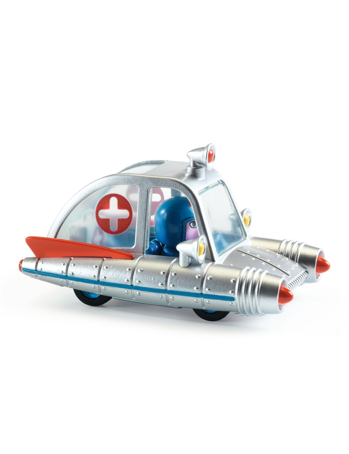 Autko CRAZY MOTORS - SPACE AMBULANCE Djeco