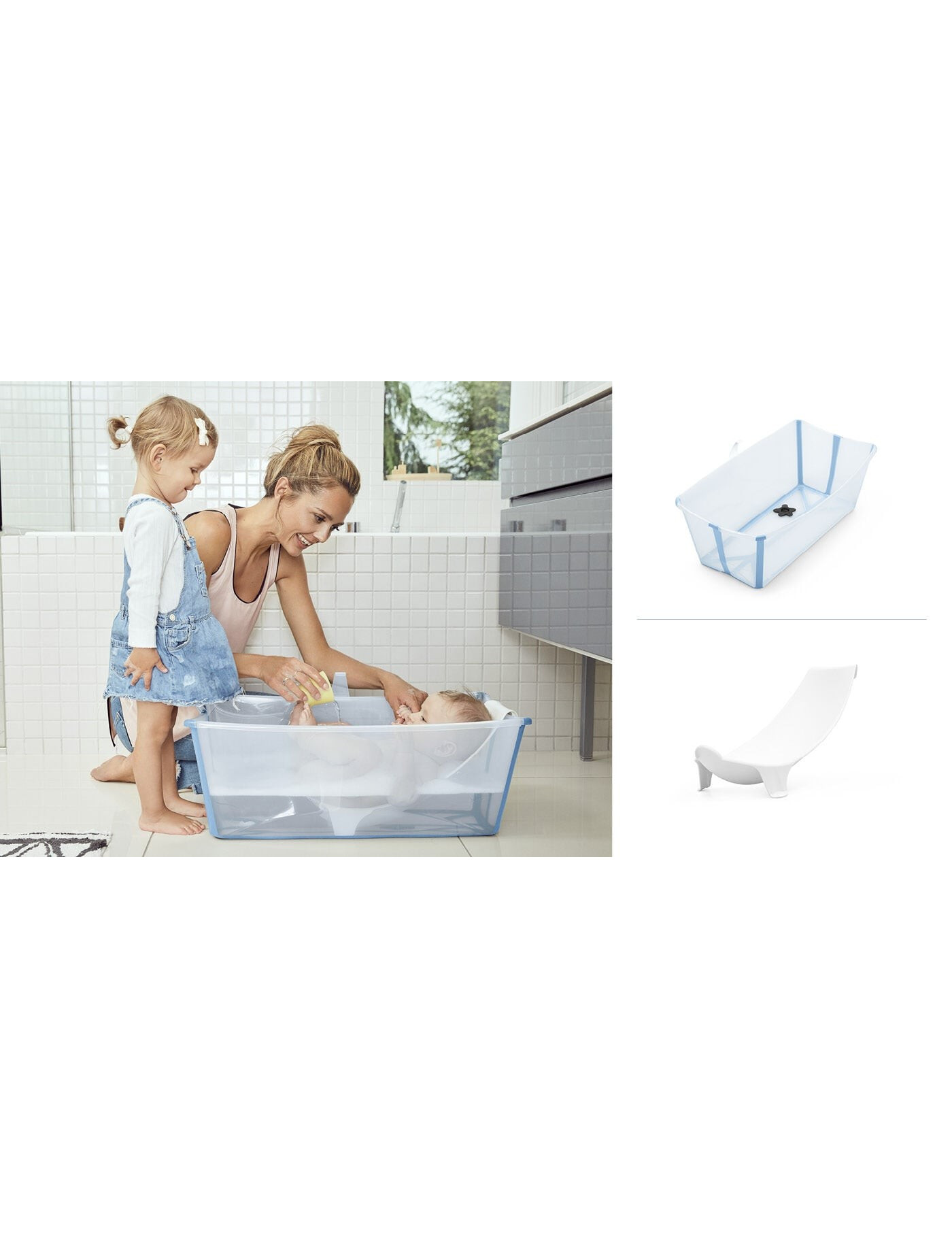Wanienka z wkładką dla noworodków Stokke® Flexi Bath® Wanienka z wkładką dla noworodków Stokke® Flexi Bath®