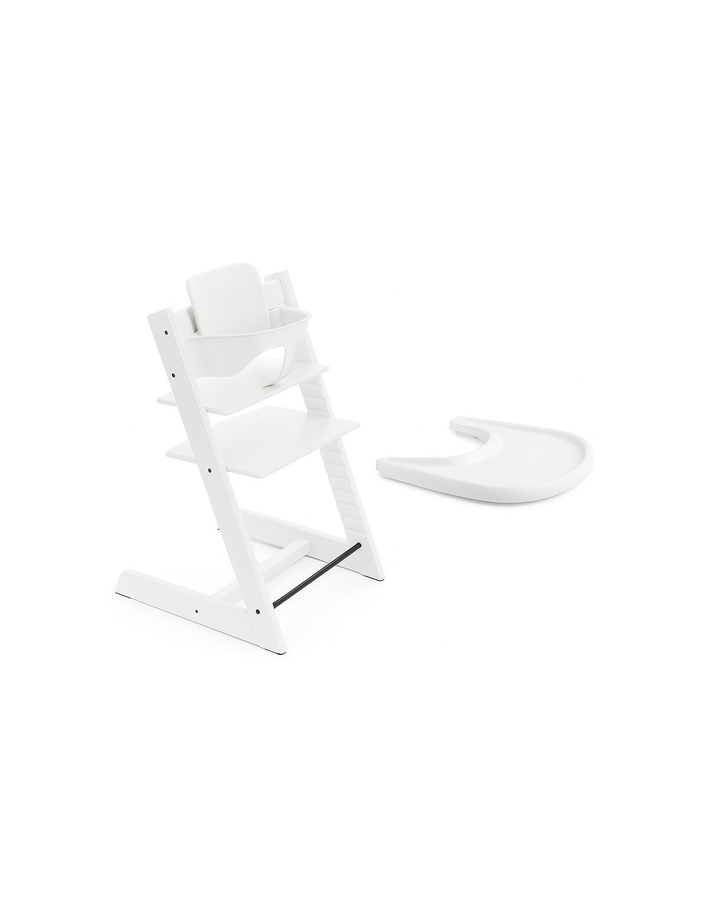 Zestaw krzesła Tripp Trapp® + Stokke® Tray​ White