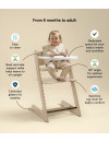 Zestaw krzesła Tripp Trapp® + Stokke® Tray​ White