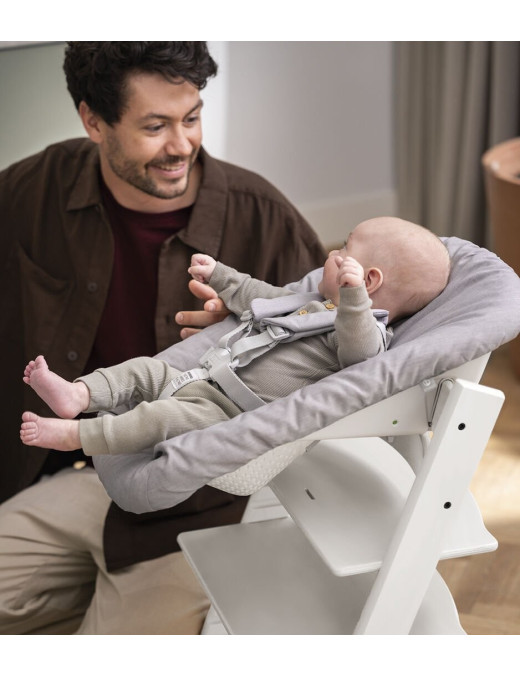 Zestaw krzesła Tripp Trapp® + zestaw dla noworodków Tripp Trapp®​ White