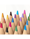 Kredki na bazie oleju w żywych kolorach z temperówką mideer – 24 szt.