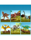 Figurki Dinozaurów Zestaw 7 sztuk Mideer - Świat Dinozaurów