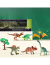 Figurki Dinozaurów Zestaw 7 sztuk Mideer - Świat Dinozaurów