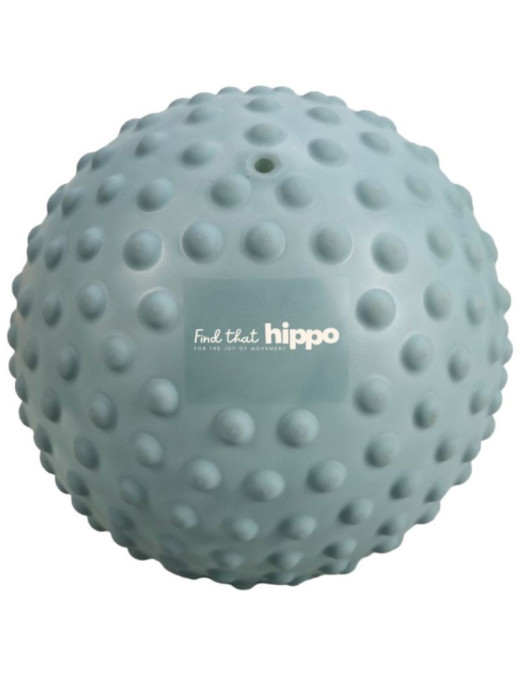 Duża piłka sensoryczna Find that Hippo 20 cm - Niebieska