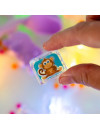 Glo Pals, Kostki sensoryczne świecące w wodzie 6 sztuk - Zwierzęta