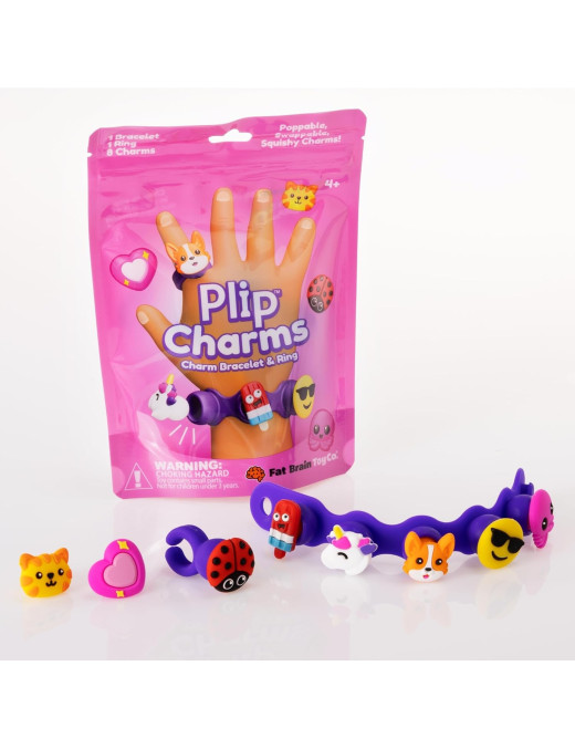 Biżuteria Plip Charms. Zestaw Fioletowy.
