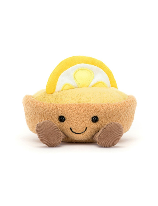 Jellycat - Przytulanka Amuseables Wesoła tarta cytrynowa 11cm