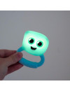 Glo Pals, Grzechotka - gryzak świecąca w ciemności, aktywowana ruchem - Blair Glo Pals, Grzechotka - gryzak świecąca w ciemności, aktywowana ruchem - Blair