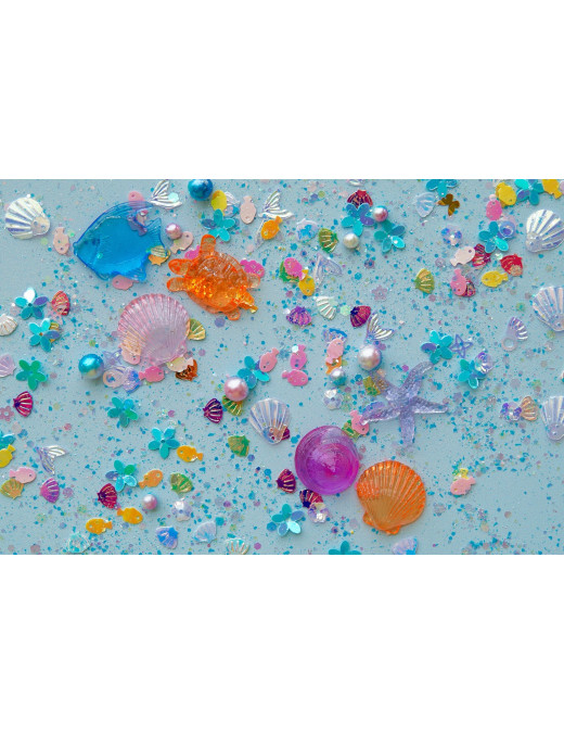 Glo Pals - Case SEA Fun Fillers Wkład, figurki, brokaty do słoików, zabaw sensorycznych
