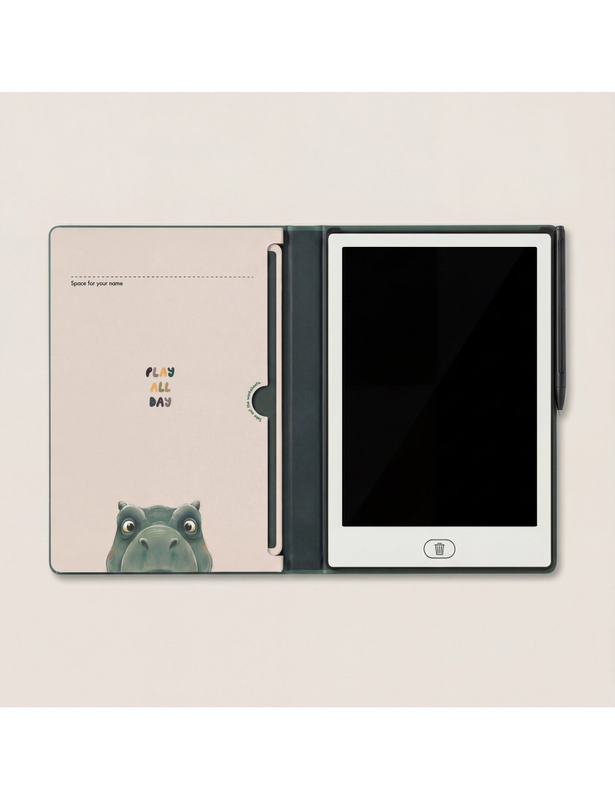 Tablet Graficzny z kartami pracy do rysowania - KidBook - Dino