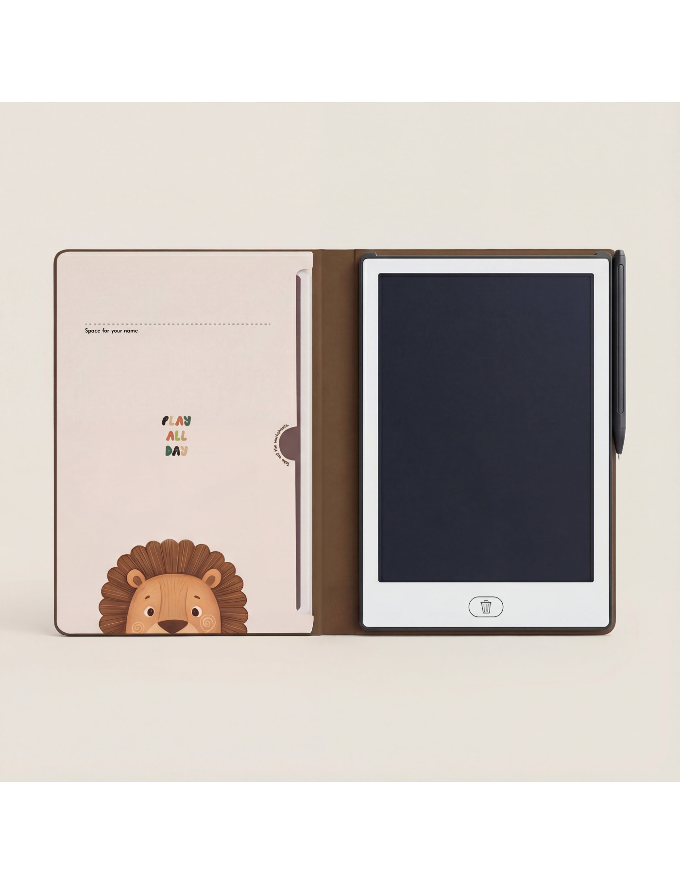 Tablet Graficzny z kartami pracy do rysowania - KidBook - Safari