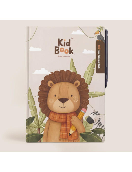 Tablet Graficzny z kartami pracy do rysowania - KidBook - Safari