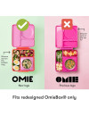 OMIE OMIEDIP dwa szczelne pojemniczki, blue/mint