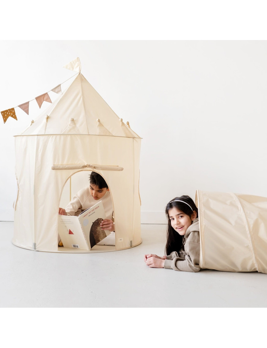 Tunel dla Dziecka Beige Recycled | 3 Sprouts