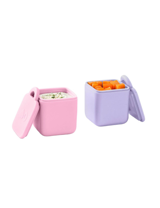 OMIE OMIEDIP dwa szczelne pojemniczki, pink/purple