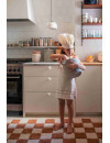 Dywan bawełniany Kitchen Tiles Toffee 140x200 cm Lorena Canals