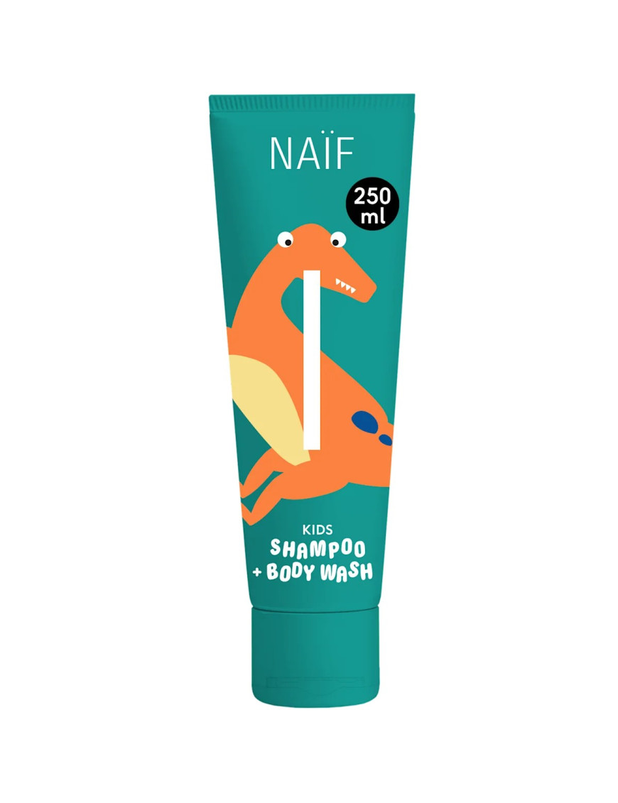 Delikatny Szampon i Żel 2w1 dla Dzieci 250 ml NAIF