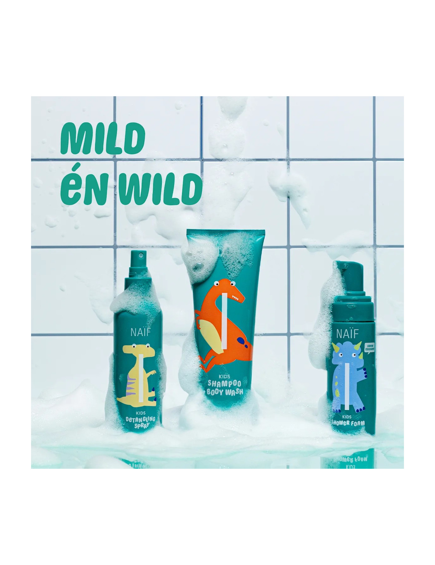 Delikatny Szampon i Żel 2w1 dla Dzieci 250 ml NAIF