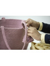 Lorena Canals Kosz dekoracyjny Cistell Ash Rose