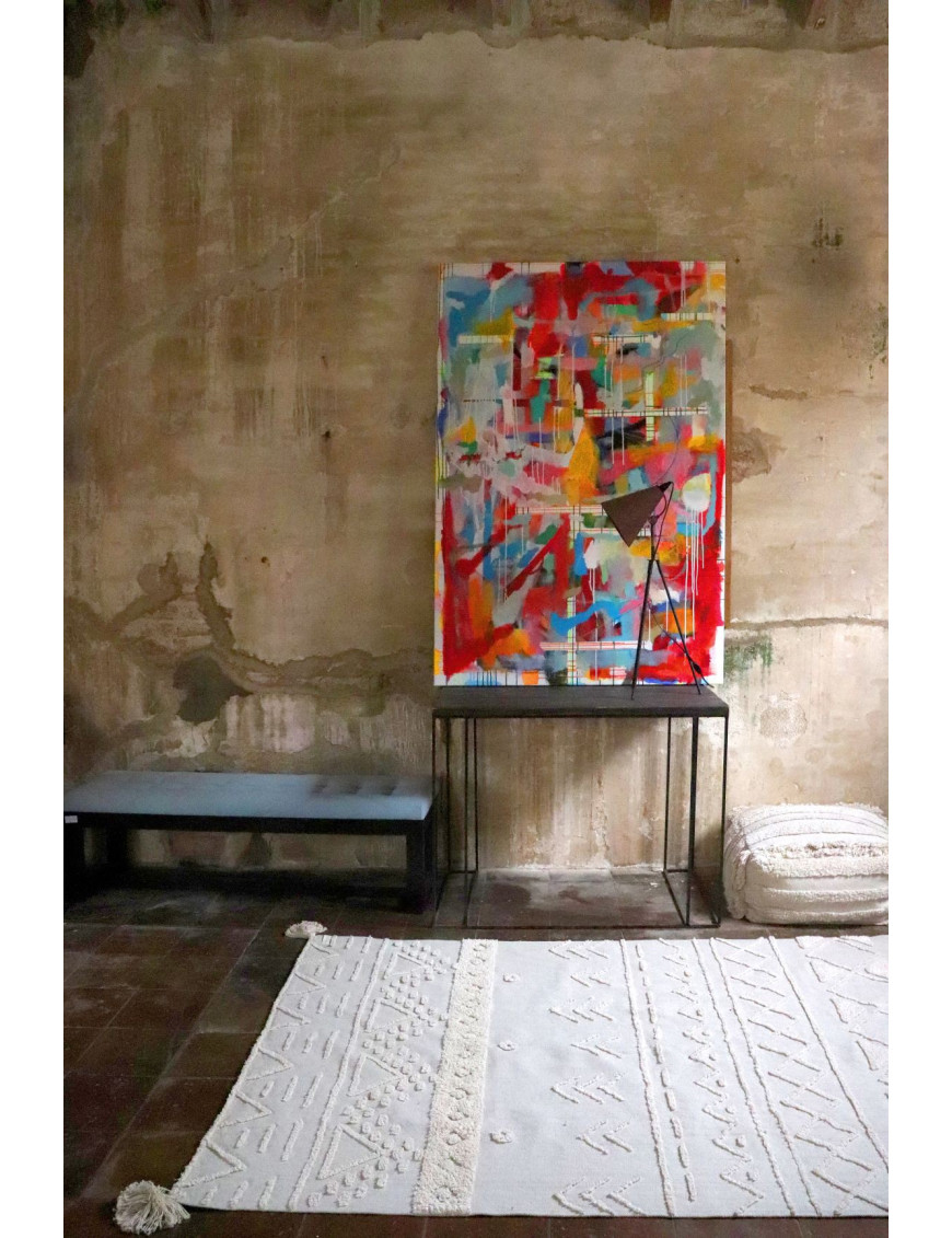 Dywan bawełniany Tribu Natural S 120x160 cm Lorena Canals