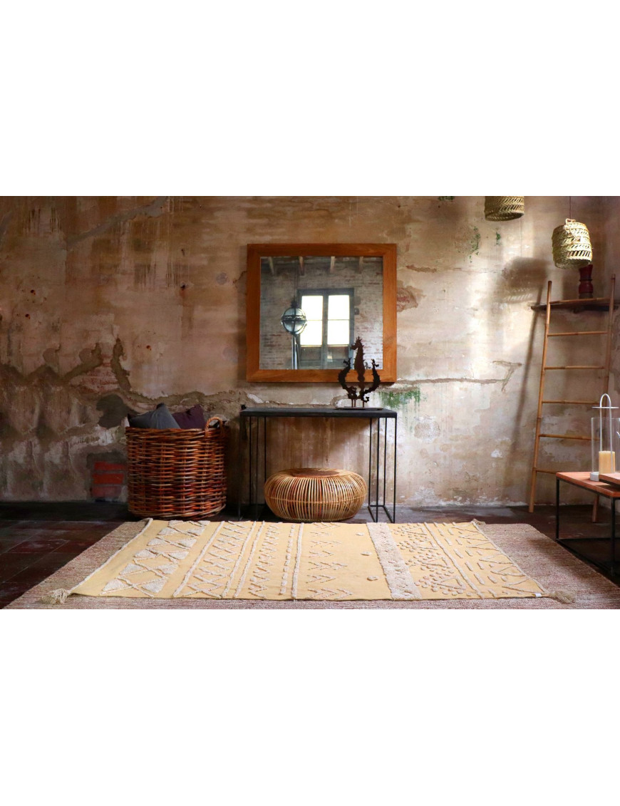 Dywan bawełniany Tribu Honey S 120x160 cm Lorena Canals