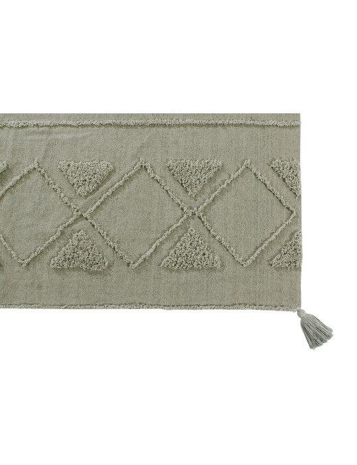 Dywan bawełniany Tribu Olive M 140x200 cm Lorena Canals