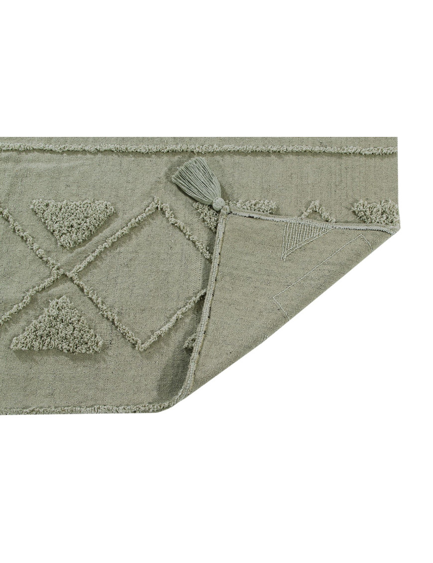 Dywan bawełniany Tribu Olive M 140x200 cm Lorena Canals