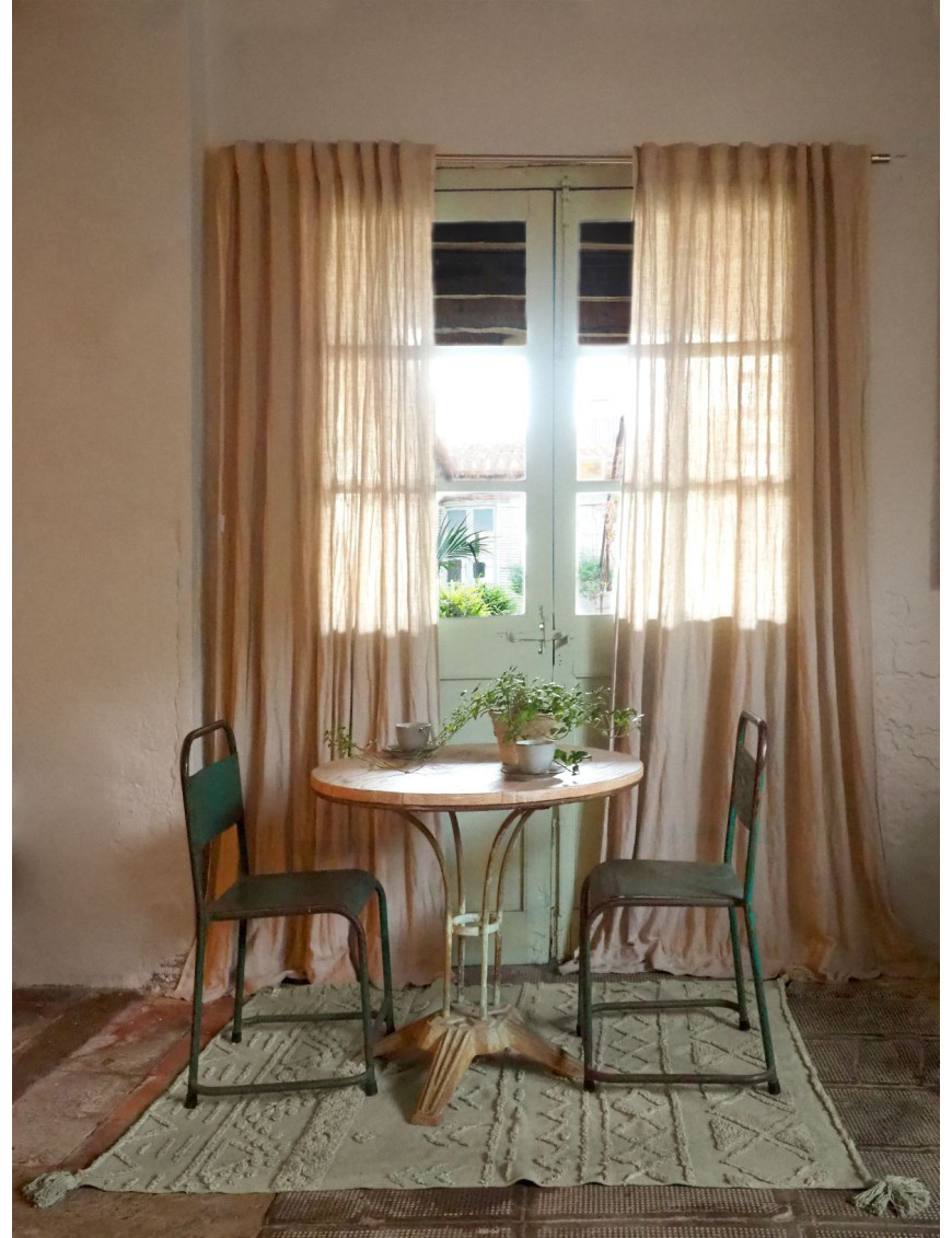 Dywan bawełniany Tribu Olive M 140x200 cm Lorena Canals