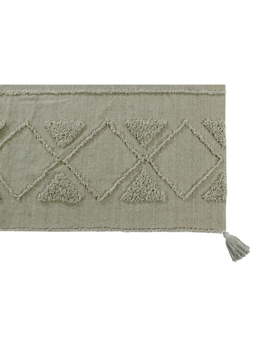 Dywan bawełniany Tribu Olive L 170x240 cm Lorena Canals