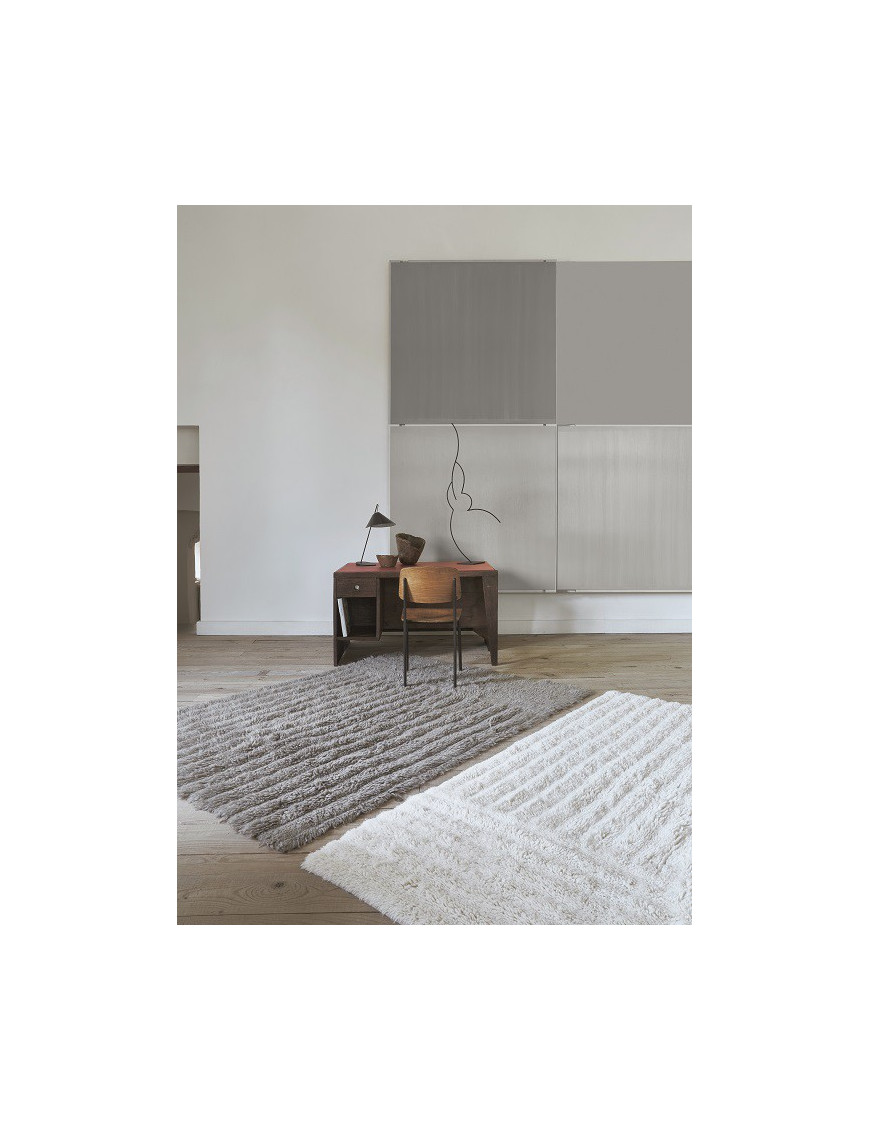 Dywan wełniany Dunes White 80x140 cm Lorena Canals Dywan wełniany Dunes White 80x140 cm Lorena Canals