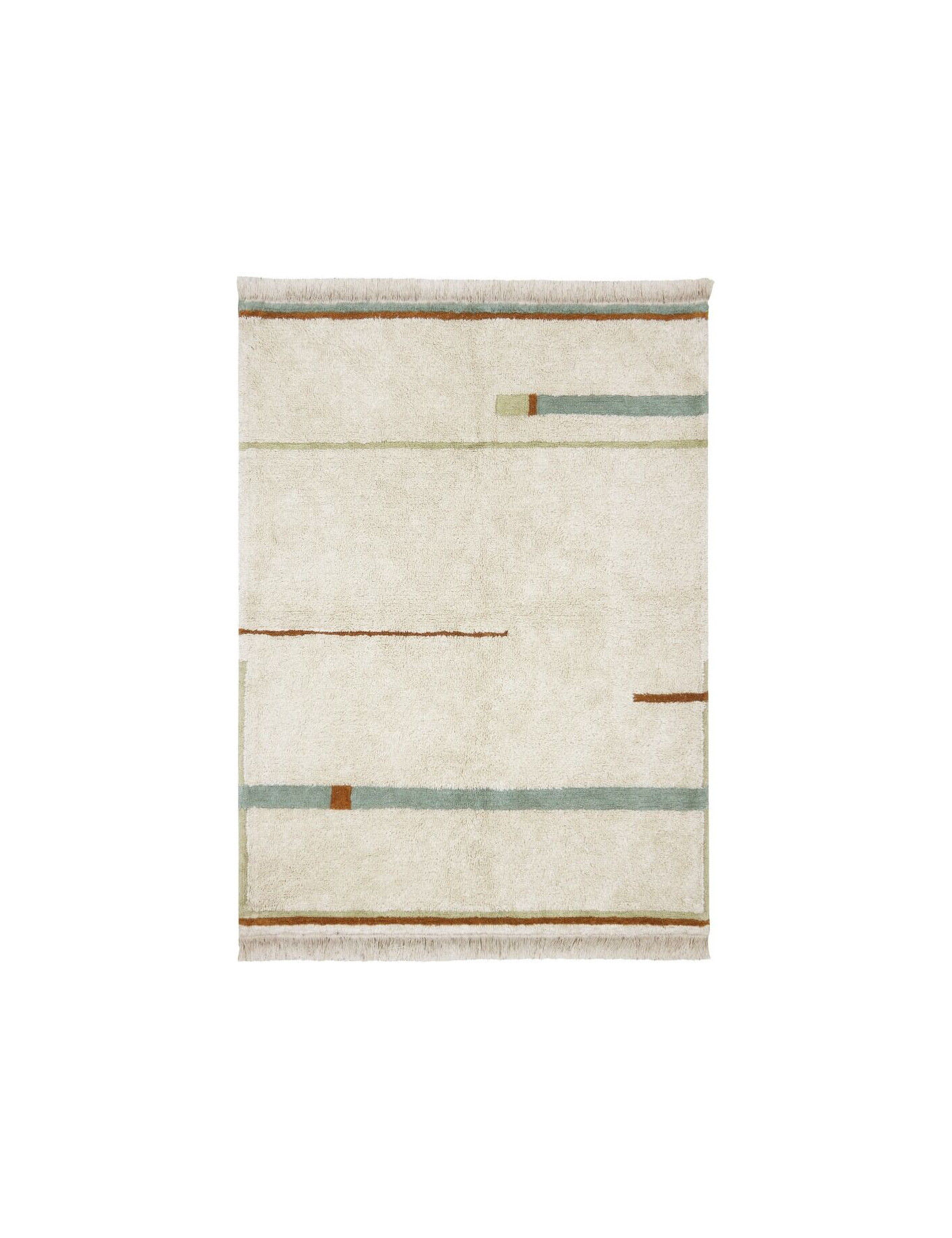Dywan Bawełniany Lanes Vintage Blue M 140x200cm Lorena Canals
