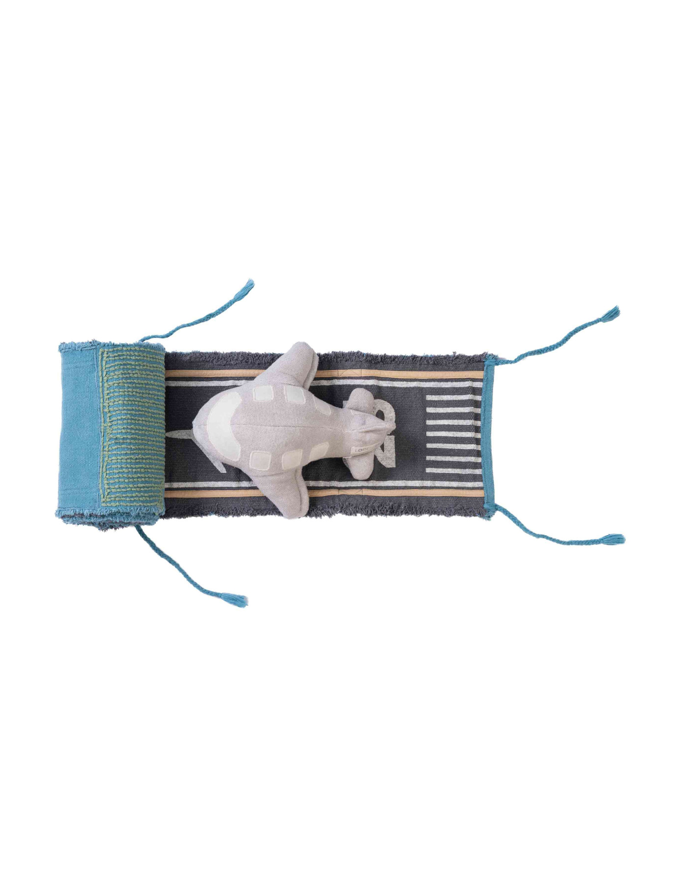 Zabawka bawełniana RIDE & ROLL samolot Lorena Canals
