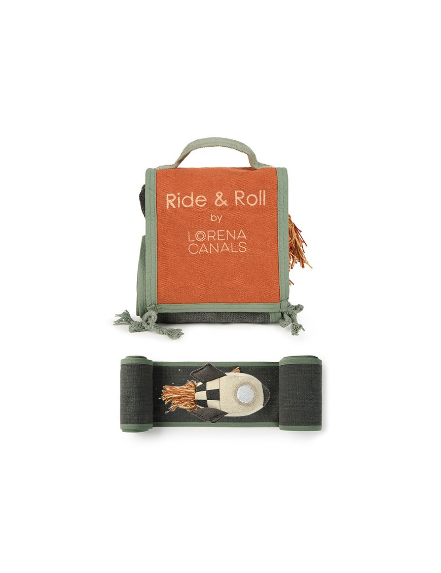 Zabawka bawełniana RIDE & ROLL MilkyWay, "Mom, I want to be an astronaut" Lorena Canals