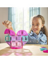 MAGNA-TILES® Klocki Magnetyczne microMAGS Heart to Heart Travel 26 el.