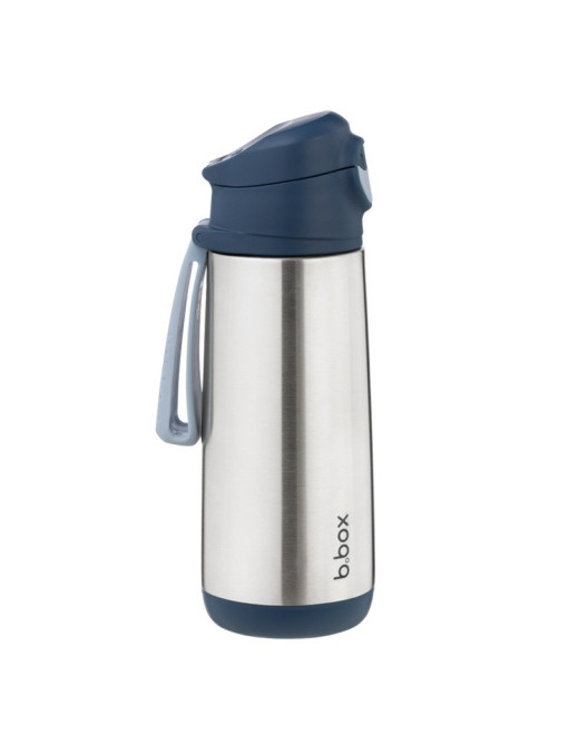 Butelka termiczna z ustnikiem sportowym 500 ml, Midnight, b.box