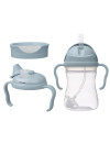 Kubek 3w1 zestaw 240 ml, Ocean, b.box Kubek 3w1 zestaw 240 ml, Ocean, b.box