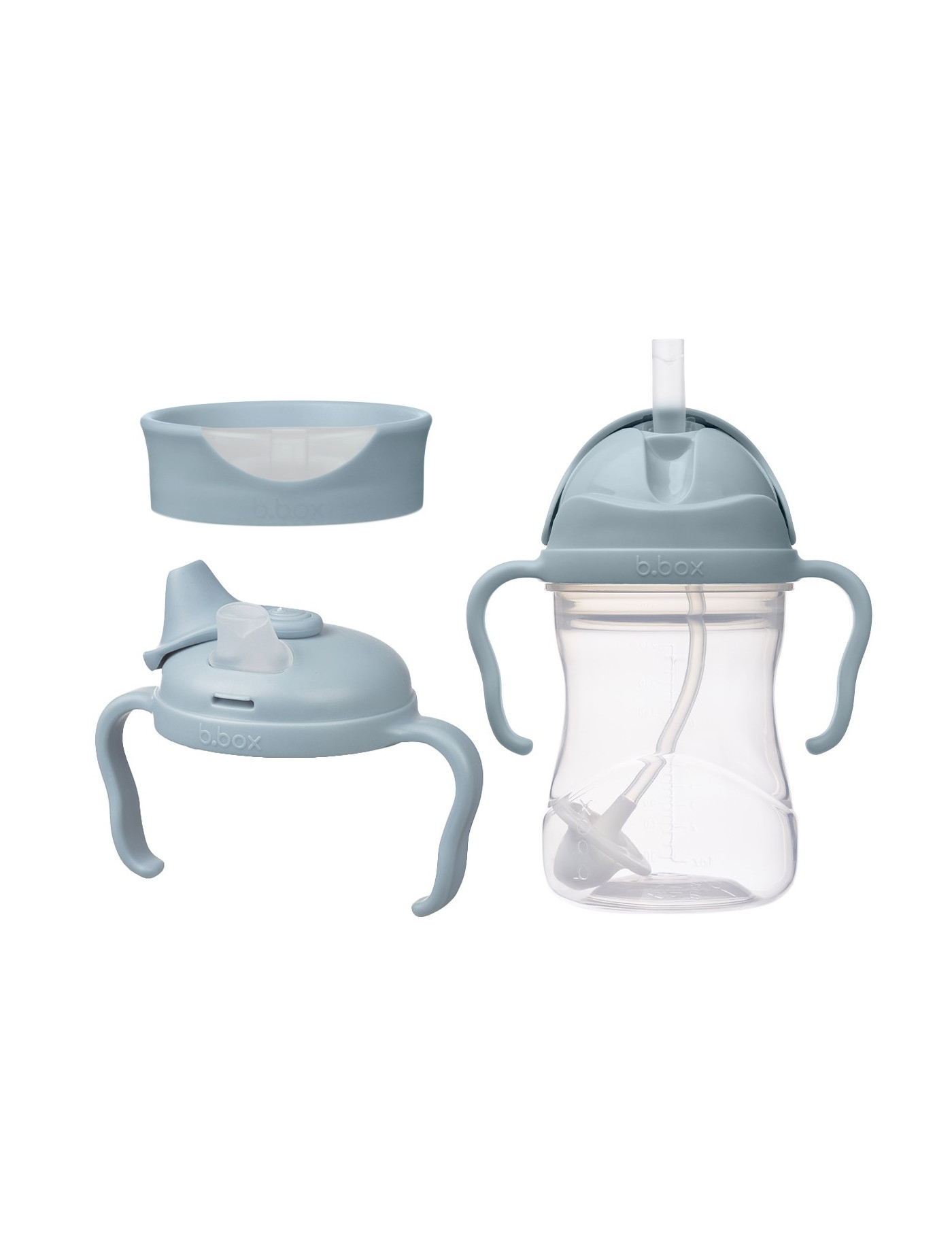 Kubek 3w1 zestaw 240 ml, Ocean, b.box Kubek 3w1 zestaw 240 ml, Ocean, b.box