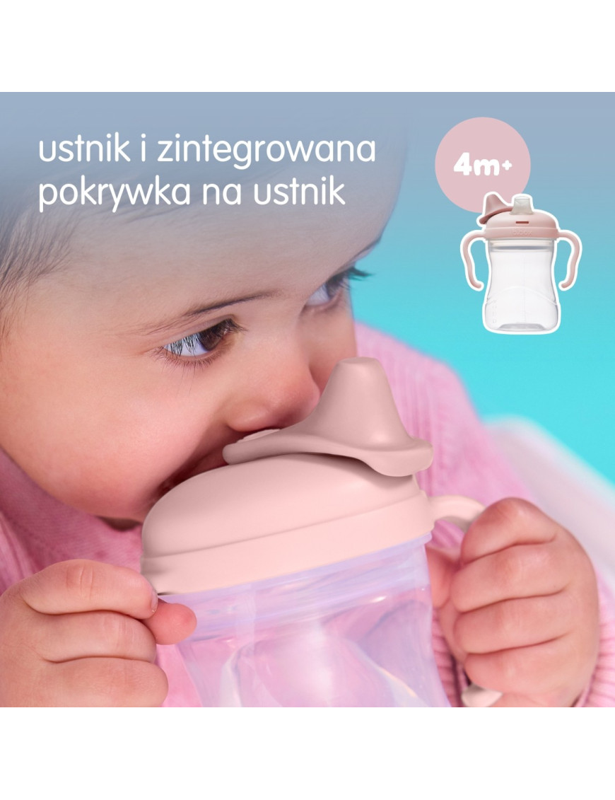 Kubek 3w1 zestaw 240 ml, Ocean, b.box Kubek 3w1 zestaw 240 ml, Ocean, b.box