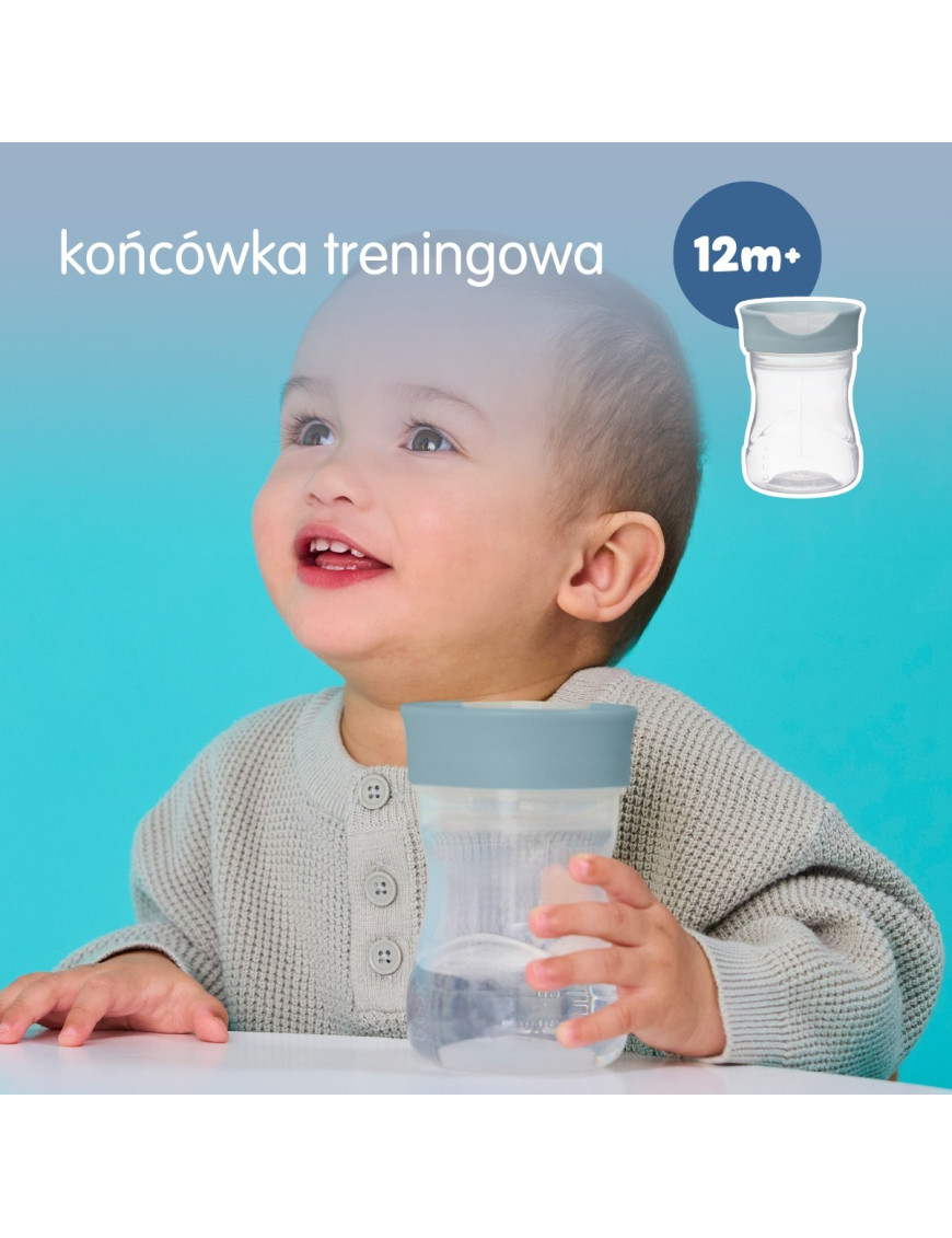 Kubek 3w1 zestaw 240 ml, Ocean, b.box Kubek 3w1 zestaw 240 ml, Ocean, b.box