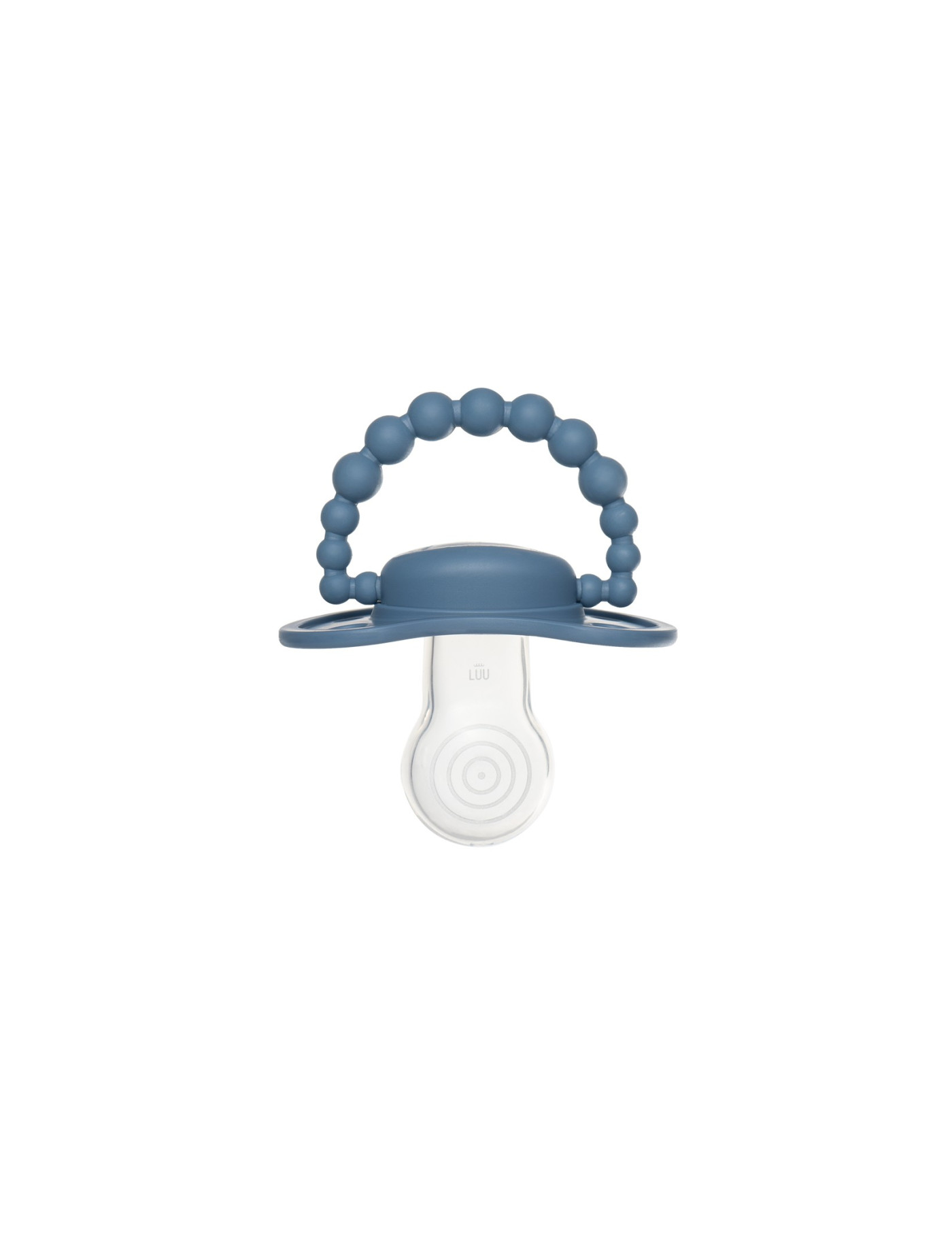 Smoczek pozycjonujący LUU Kids Cloudy Blue