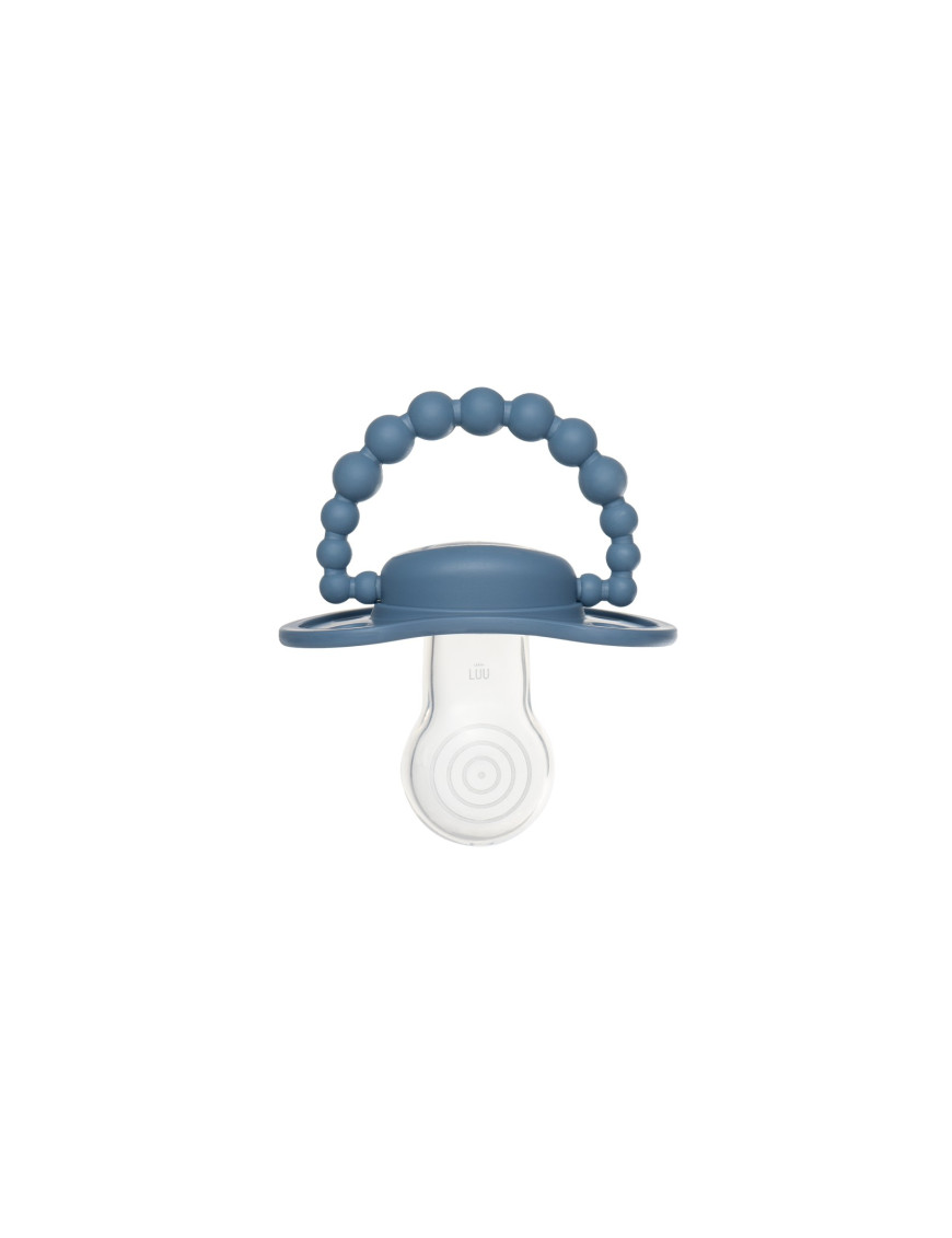 Smoczek pozycjonujący LUU Kids Cloudy Blue